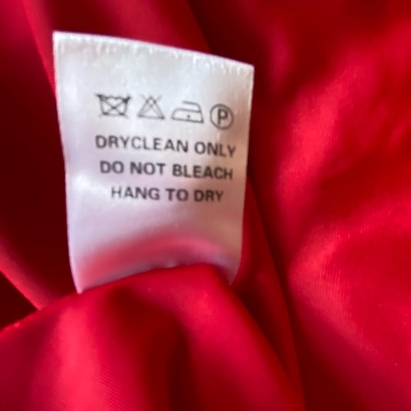 Womens Bright Red Velour Sequins Deep V-Neck Long Party Formal Gown- Sz-M - Picture 13 of 16